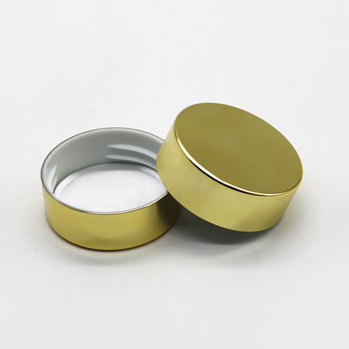 菜花金電鍍噴涂半牙塑料蓋